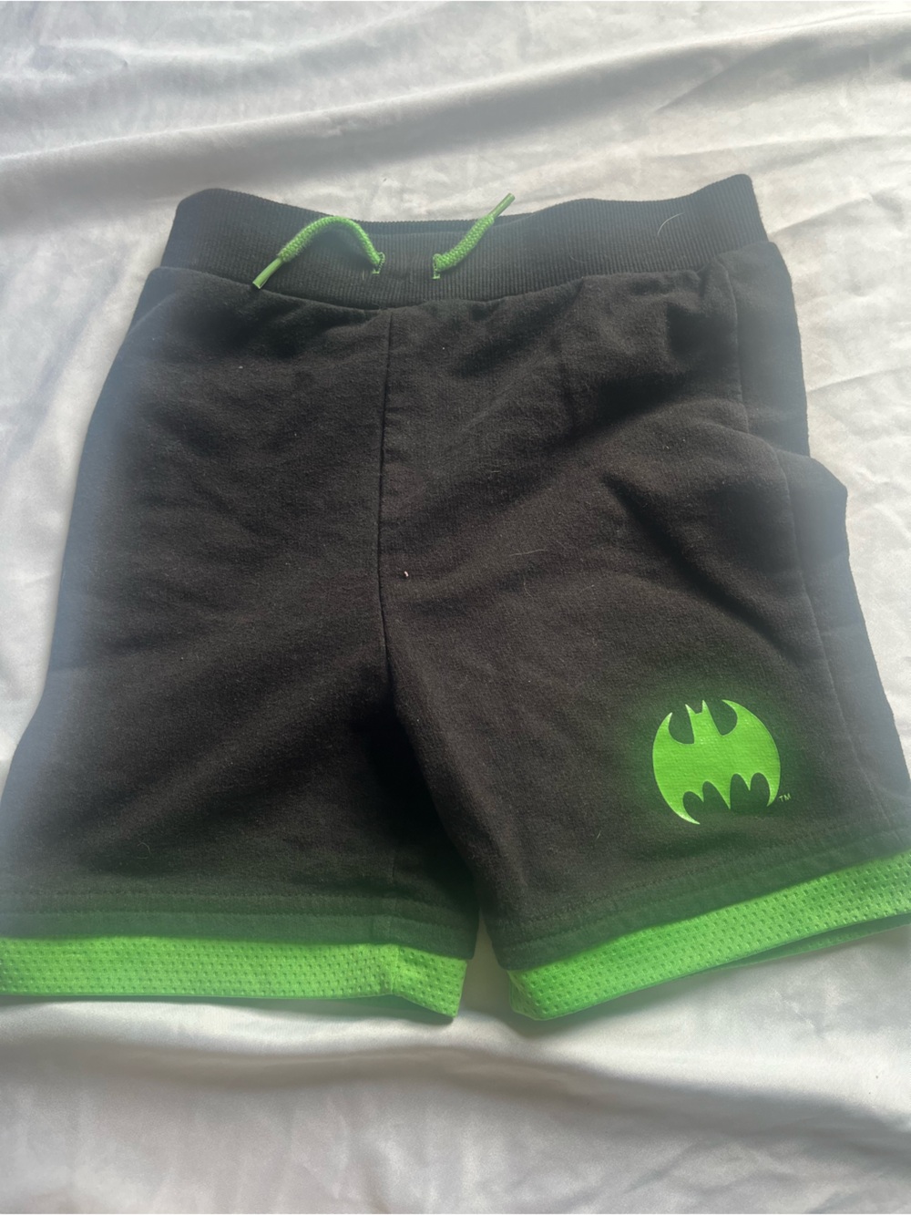 Batman 4T Boy Shorts Green Black